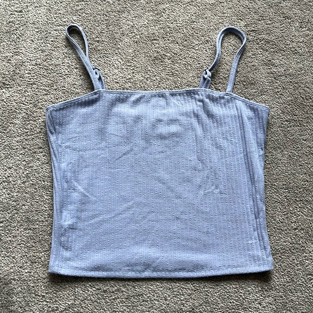 Women’s Hollister Ribbed Square Cut Cami | Size: L